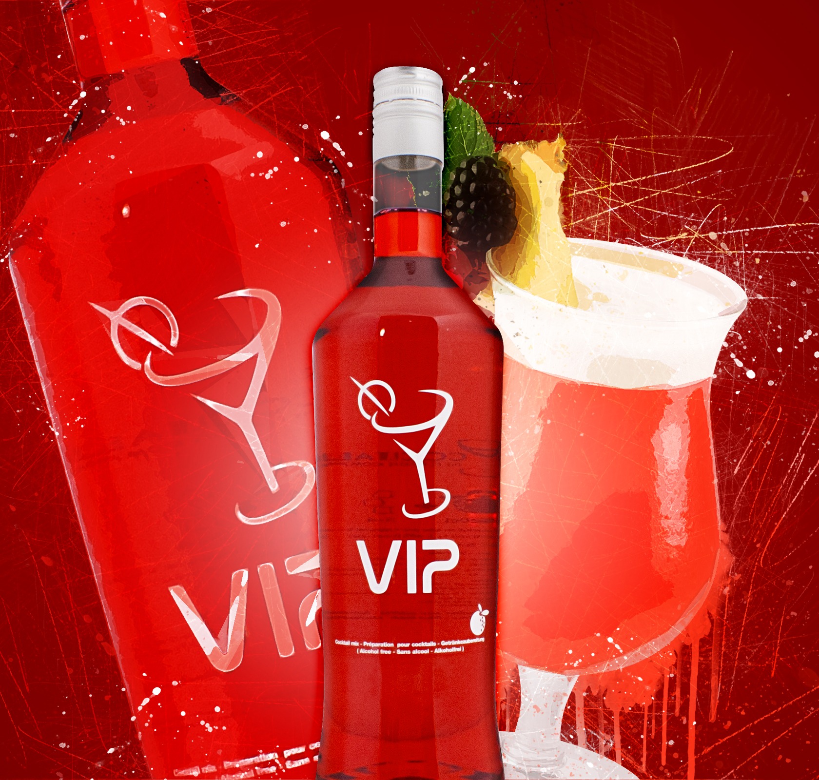 Cocktail sans alcool VIP